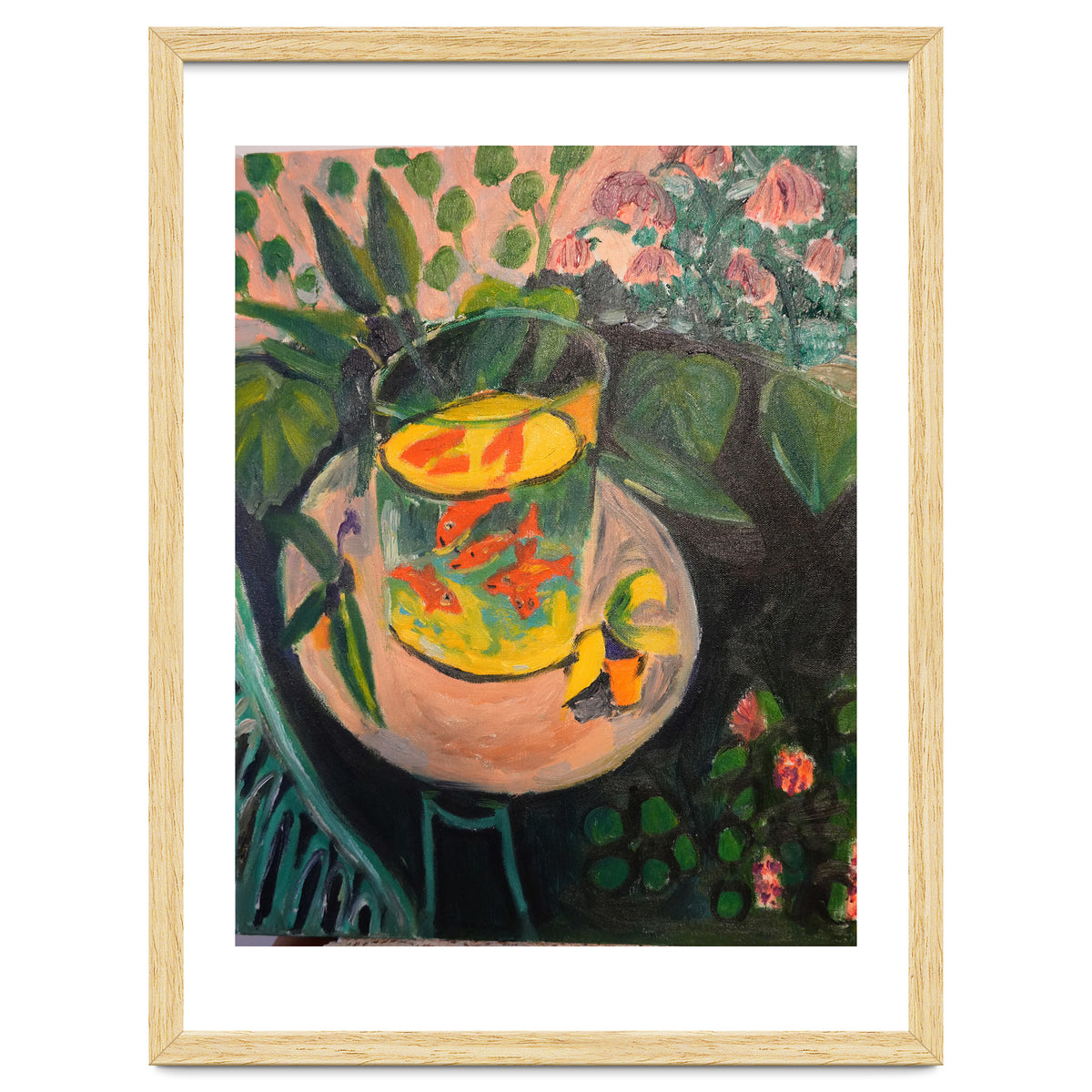 Still Life Fishes Oil Painting