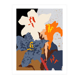 Abstract Lilies Close Up (Print Only) thumbnail