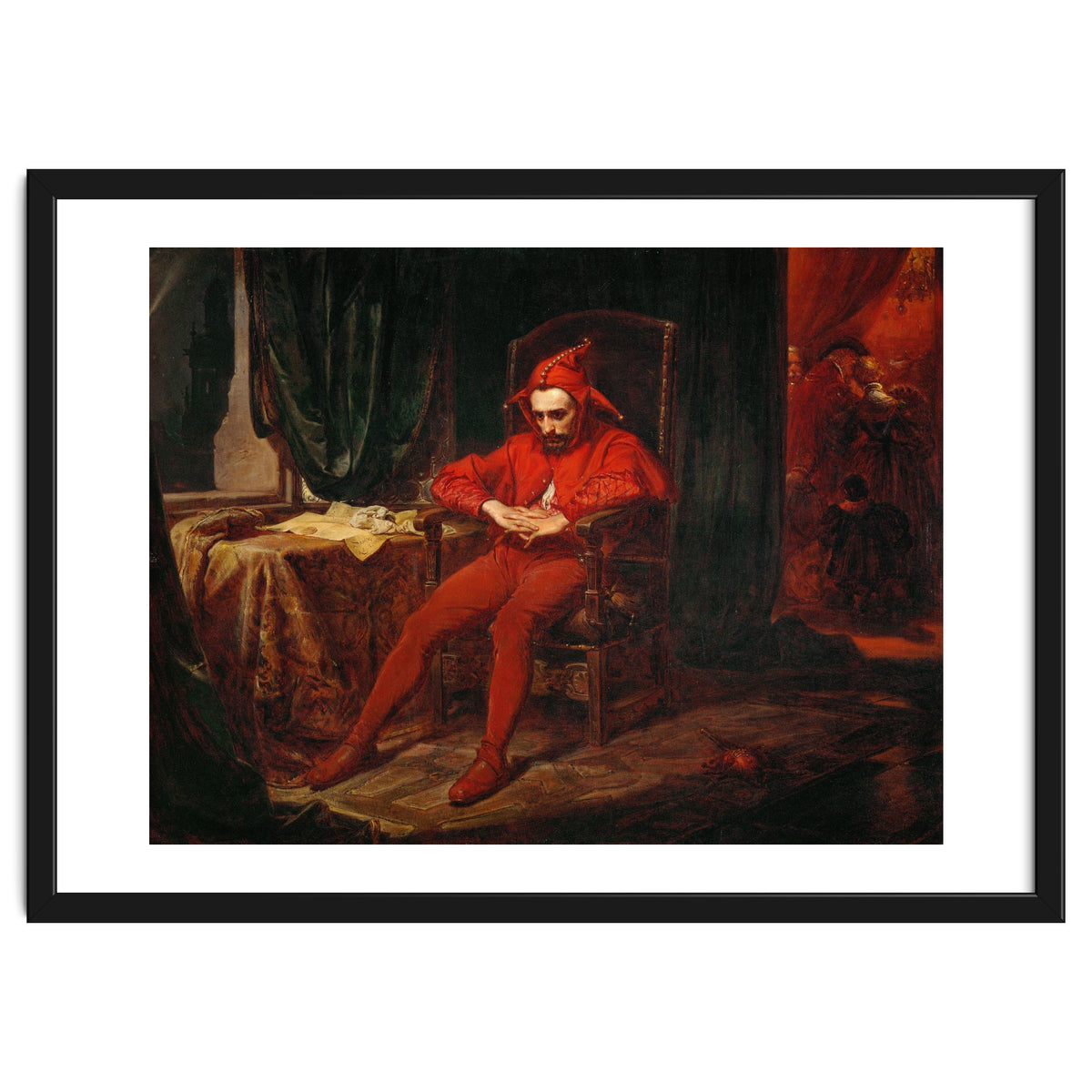 The court jester Stanczyk receives news of the loss of Smolensk (1514).