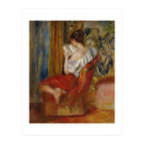 La liseuse-reading woman, around 1900. Oil on canvas, 56 x 46 cm. (Print Only) thumbnail