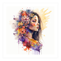 Golden Bloom Profile (Print Only)