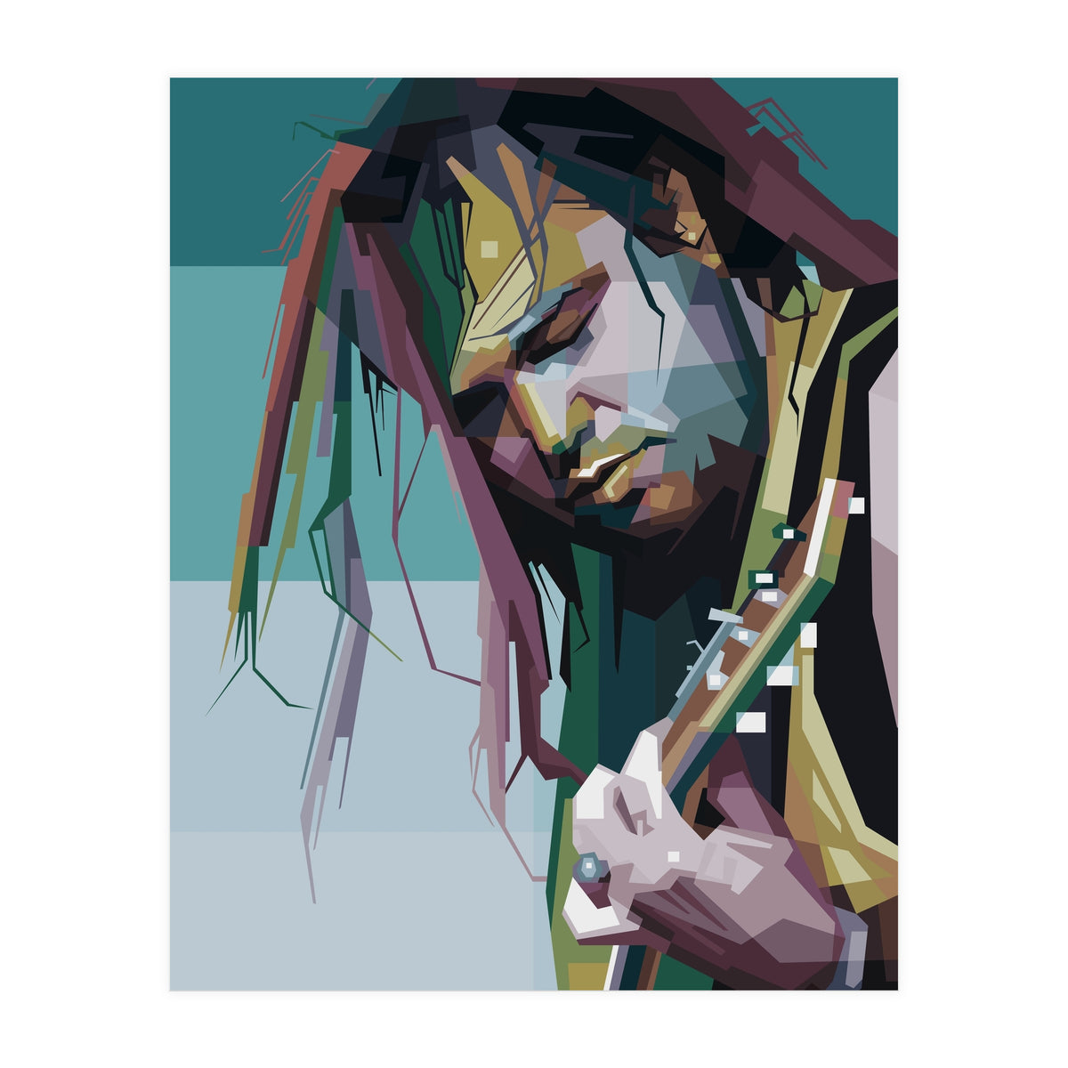 Max cavalera Pop Art WPAP (Print Only)