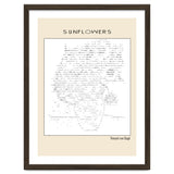 Sunflowers – Vincent van Gogh (1888) (ascii art) thumbnail