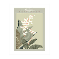 Flower Market New York Lily of the valley (Print Only)