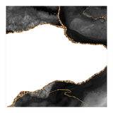 Black & Gold Agate Texture 09 (Print Only) thumbnail