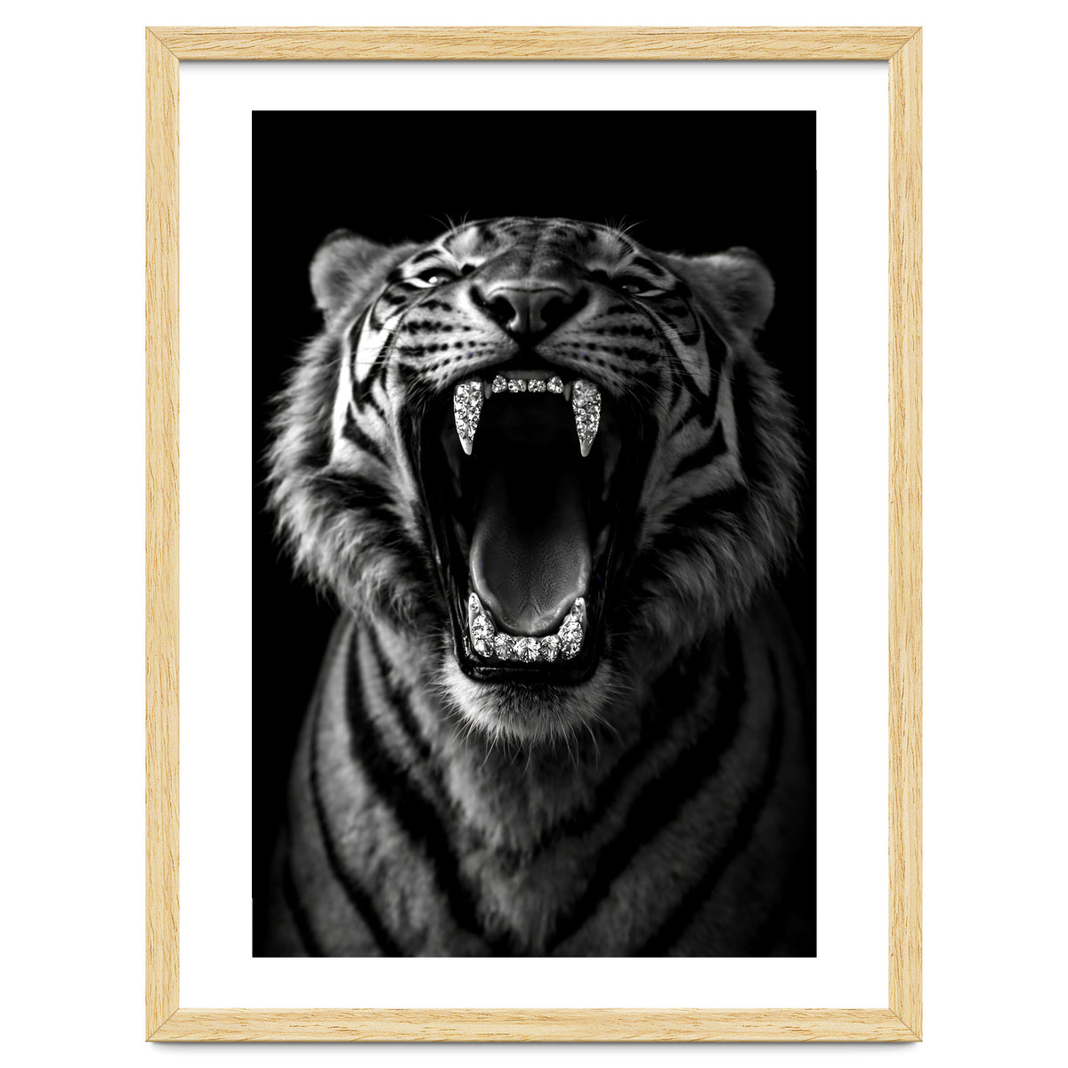 Roaring Tiger portrait