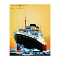 Oversea Steamship Liner (Print Only)