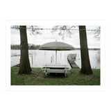 Lakeside rest place - out of season (Print Only) thumbnail