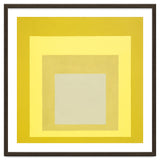 JOSEF ALBERS - HOMAGE TO THE SQUARE YELLOW WHITE thumbnail