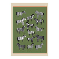 Striped Horses (Print Only)