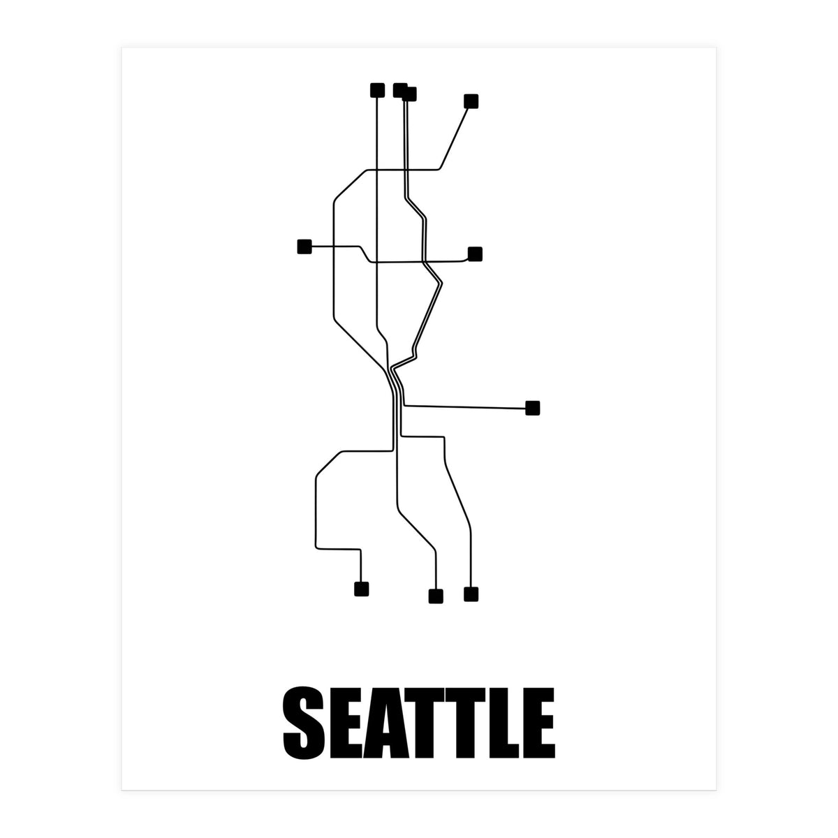 Seattle (Print Only)