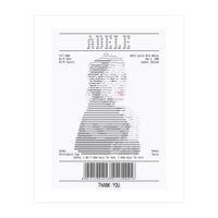 Receipt Art Adele (Print Only)