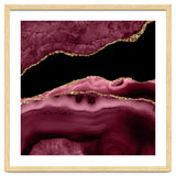 Burgundy & Gold Agate Texture 13 thumbnail
