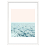 Sea Breeze, Minimal Nature Ocean Photography, Scenic Landscape Pastel Luxe Sea thumbnail