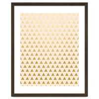 Blush + Gold Triangles #society6 #decor #buyart