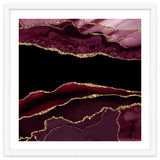 Burgundy & Gold Agate Texture 11 thumbnail