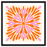 Symmetry Petals - pink and orange thumbnail