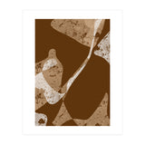Brown Abstract Minimalist (Print Only) thumbnail