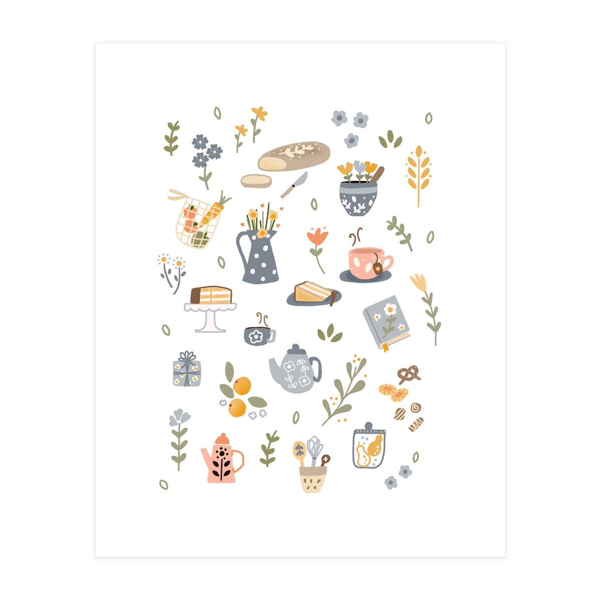 Country Kitchen  (Print Only)