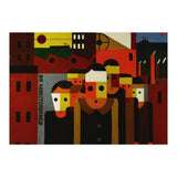 Die Arbeitsmaenner - The Workmen. Oil on canvas. (Print Only) thumbnail