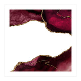 Burgundy & Gold Agate Texture 29  (Print Only) thumbnail