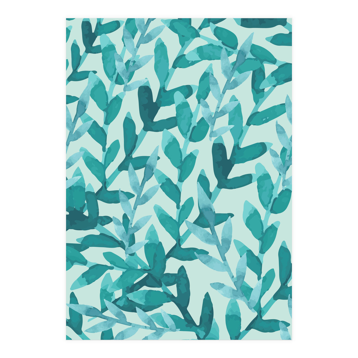 Lush Blue (Print Only)