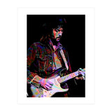 Eric Clapton Rock and Blues Guitarist Legend v2 (Print Only) thumbnail