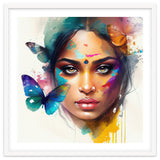 Holi Glow Hindu Portrait thumbnail