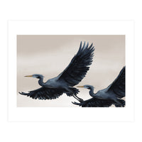 Migrating Herons (Print Only)