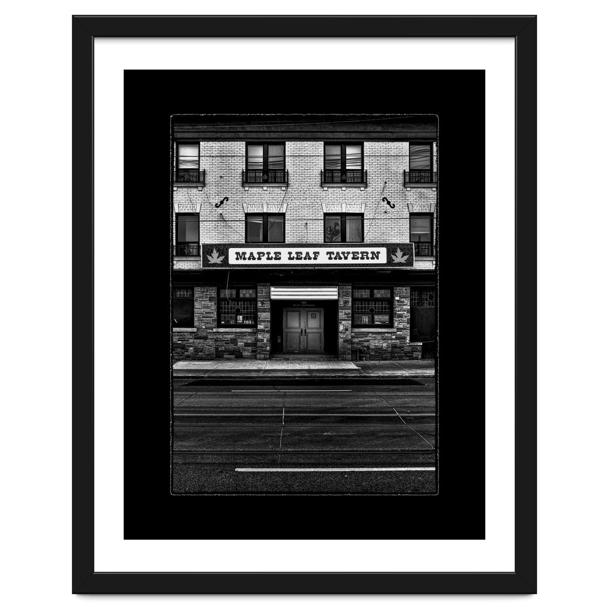 Maple Leaf Tavern No 1 with Border
