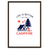Life Is Better At The Campfire – Funny Camping Quote Gift for Campers thumbnail