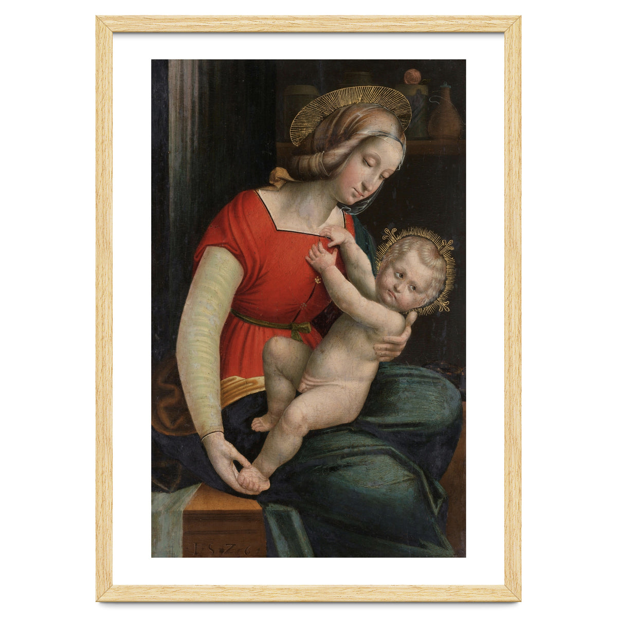 Defendente Ferrari – Madonna and Child (1526)