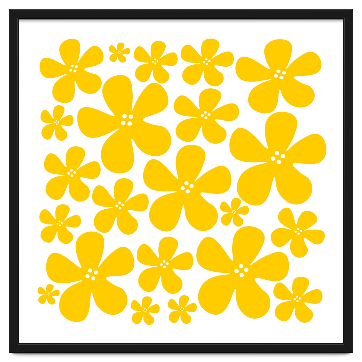 Yellow Flowers Pattern