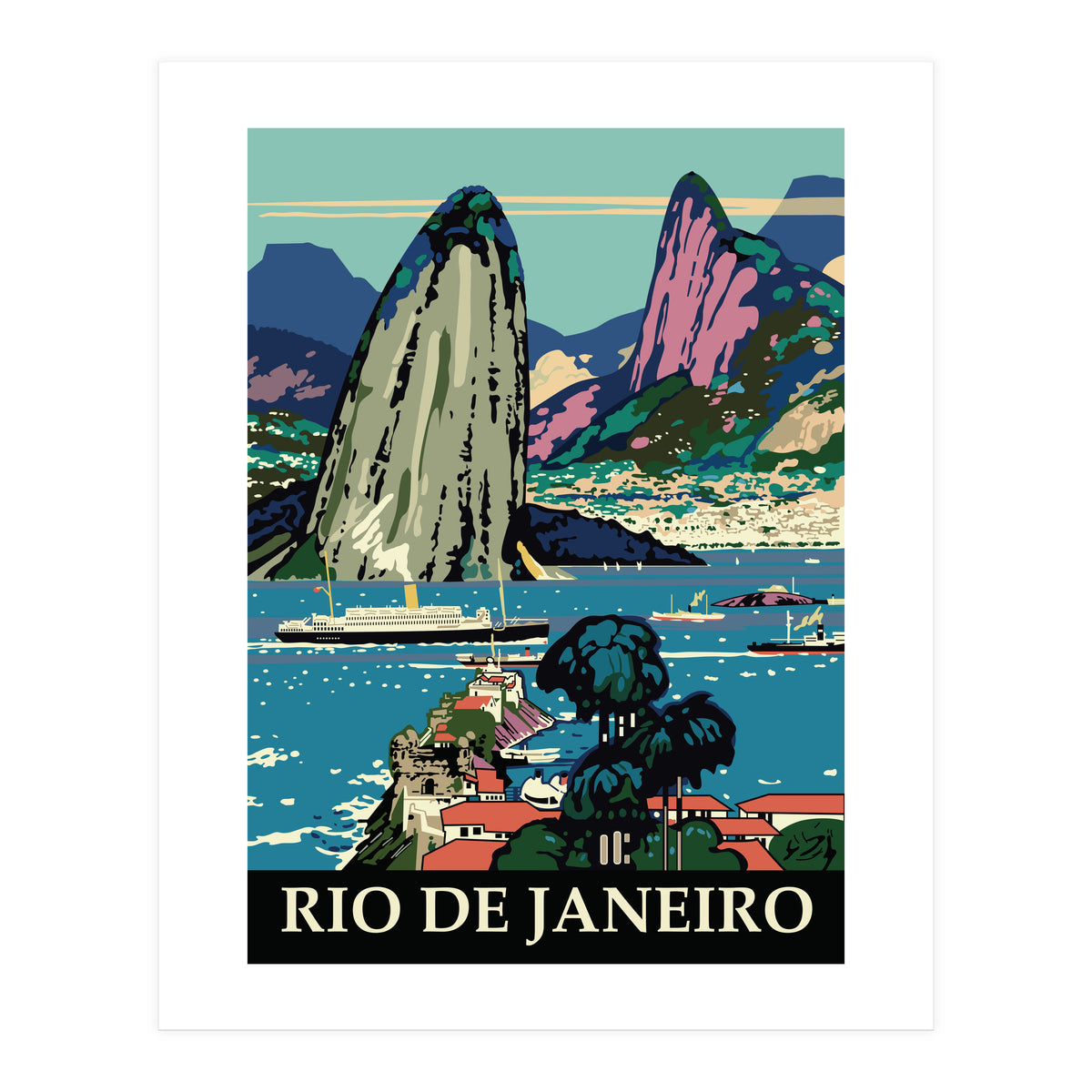 Rio De Janeiro, Brazil (Print Only)