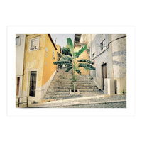 Lisbon Palm Tree (Print Only)