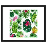 The Tropic, Banana Leaves Tropical Jungle Botanical, Palm Plants Monstera Nature, Bohemian Plants Floral thumbnail