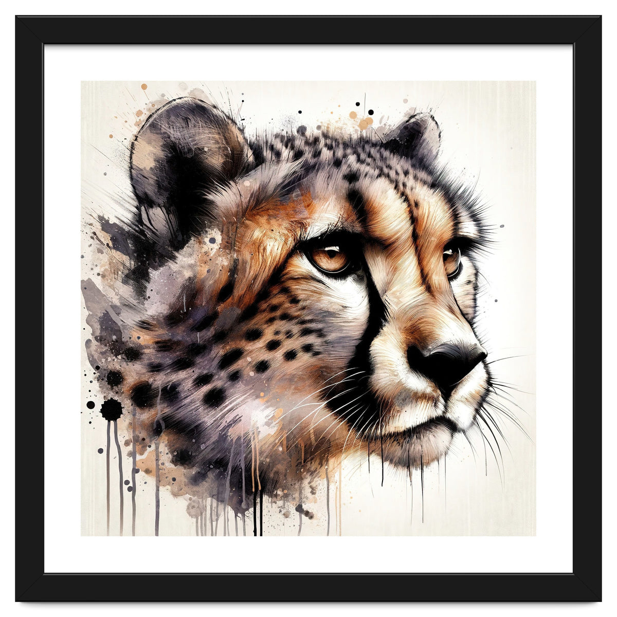Watercolor Cheetah