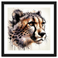 Watercolor Cheetah