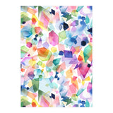 Colorful Watercolor Crystals and Gems (Print Only) thumbnail
