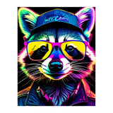 Raccoon In Glasses (Print Only) thumbnail