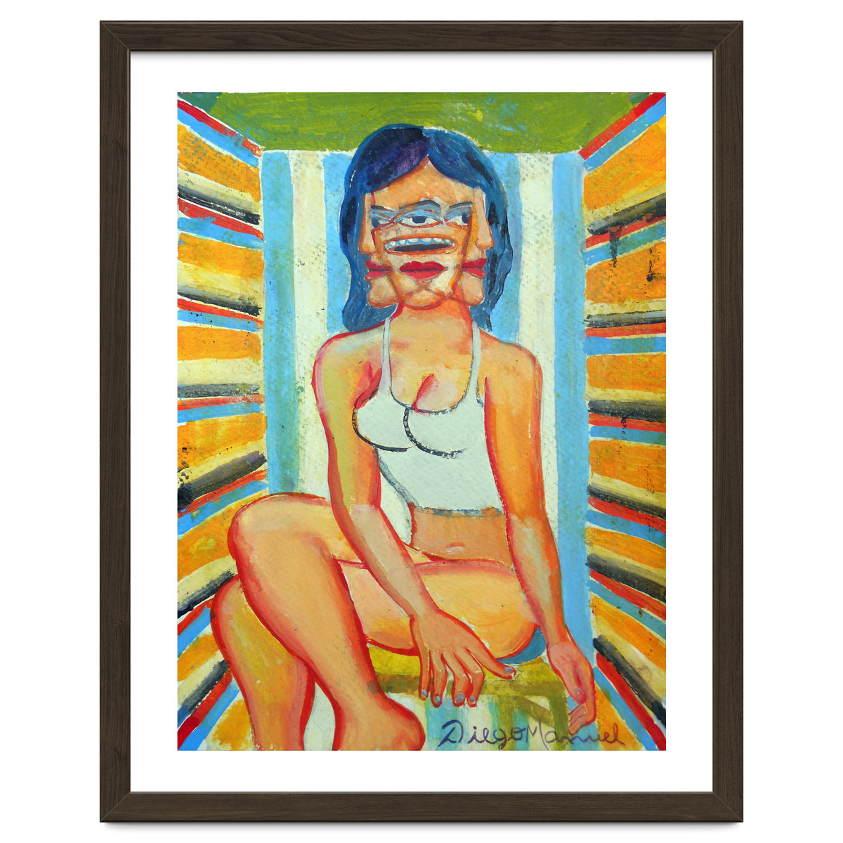 Mujer En La Silla 11