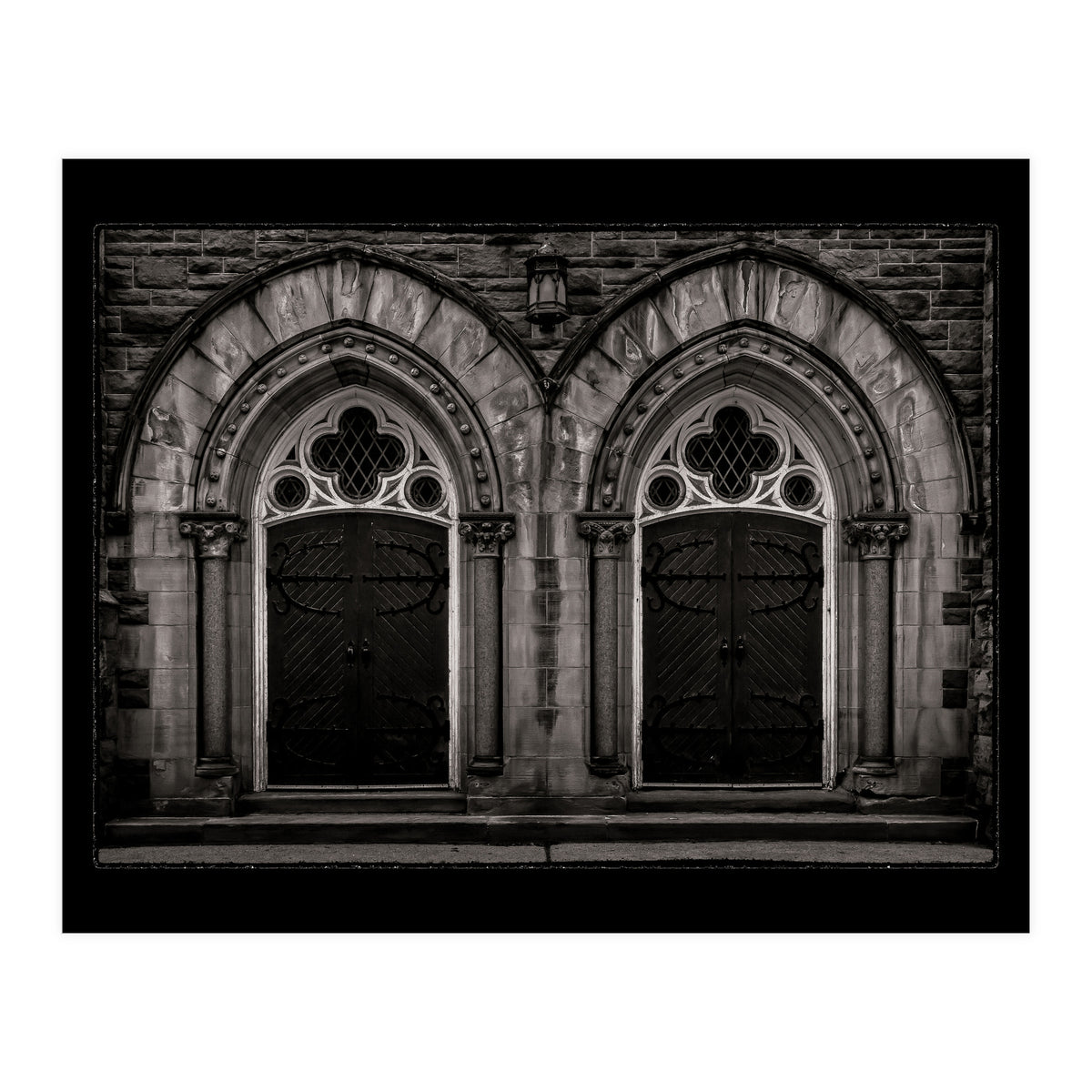 Bloor Street United Church No 1 with Border (Print Only)