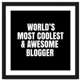 World's most coolest and awesome blogger thumbnail