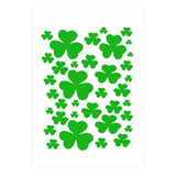 Lucky leaf clovers (Print Only) thumbnail