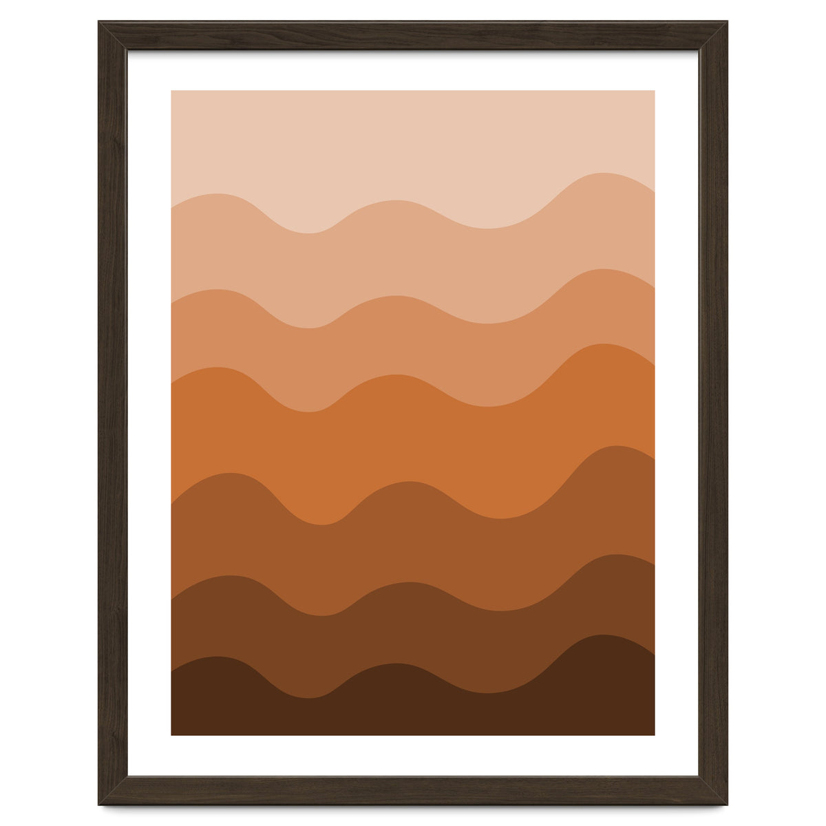 Brown gradient design