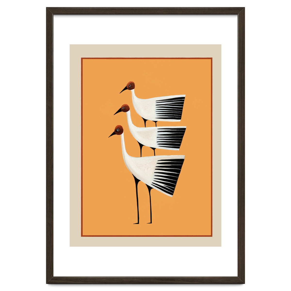 Striped Bird Trio II