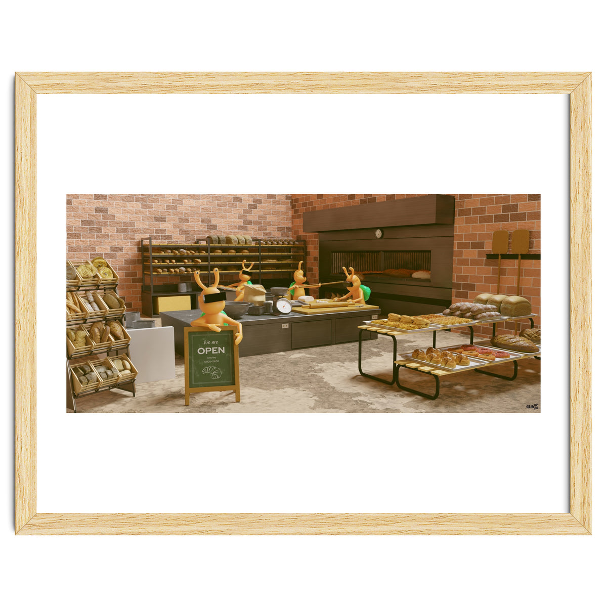 Bakery "Open Everyday" (Lwuba 033 Bakery 04)