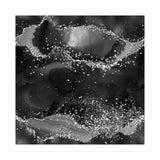 Black Glitter Agate Texture 05 (Print Only) thumbnail