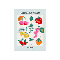 Fruit Market Paris (Print Only)