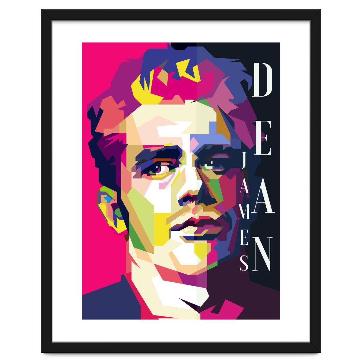 James Dean 60s Hollywood Movies Pop Art Wpap